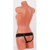 Универсальные черные трусики для страпона - БДСМ Арсенал - купить с доставкой в Находке