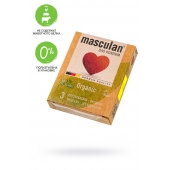 Экологически чистые презервативы Masculan Organic - 3 шт. - Masculan - купить с доставкой в Находке