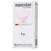 Супертонкие презервативы Masculan Pur - 10 шт. - Masculan - купить с доставкой в Находке