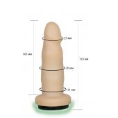 Телесная насадка Harness - 13,3 см. - LOVETOY (А-Полимер) - купить с доставкой в Находке