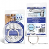 Стальное эрекционное кольцо STEEL COCK RING - 4.5 см. - BlueLine - в Находке купить с доставкой