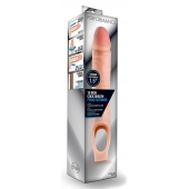 Телесная насадка на пенис 10 Inch Cock Sheath Extender - 25 см. - Blush Novelties - в Находке купить с доставкой