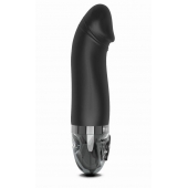 Черный вибратор с электростимуляцией Real Deal Neal - 16,5 см. - MyStim - купить с доставкой в Находке