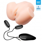 Телесный мастурбатор с 2 тоннелями Dual Vagina and Ass Veronica - Baile - в Находке купить с доставкой