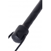 Чёрный стек с фигуркой леопарда на наконечнике - 21 см. - ToyFa - купить с доставкой в Находке