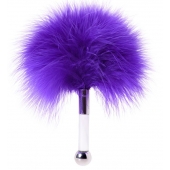 Фиолетовая пуховая щекоталка - ToyFa - купить с доставкой в Находке