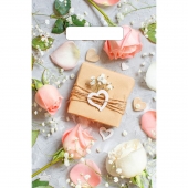 Полиэтиленовый пакет  Подарочек  с вырубной усиленной ручкой - 20 х 30 см. - Сима-Ленд - купить с доставкой в Находке