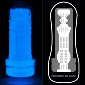 Светящийся в темноте мастурбатор Lumino Play Masturbator Pocketed - Lovetoy - в Находке купить с доставкой