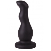 Чёрный анальный стимулятор для массажа простаты - 13,5 см. - LOVETOY (А-Полимер) - в Находке купить с доставкой