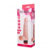 Упругий вибратор с мошонкой ART-Style №10 - 20 см. - Art-Style