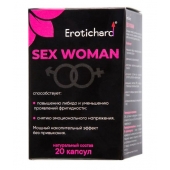 Капсулы для женщин Erotichard sex woman - 20 капсул (0,370 гр.) - Erotic Hard - купить с доставкой в Находке