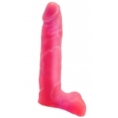 Розовая насадка-фаллос для трусиков Harness - 16,5 см. - LOVETOY (А-Полимер) - купить с доставкой в Находке