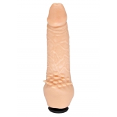 Телесная насадка-фаллос с шипами для массажа клитора - 17,8 см. - LOVETOY (А-Полимер) - купить с доставкой в Находке