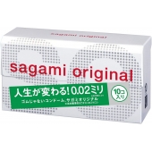 Ультратонкие презервативы Sagami Original 0.02 - 10 шт. - Sagami - купить с доставкой в Находке