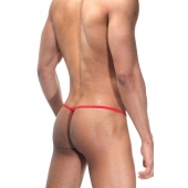 Красные трусы-стринги с анатомическим гульфиком - La Blinque купить с доставкой