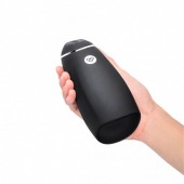 Черный перезаряжаемый мастурбатор для мужчин Pink Vibe - Pink Vibe - в Находке купить с доставкой