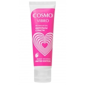 Возбуждающий гель на водно-силиконовой основе Cosmo Vibro с ароматом земляники - 50 гр. - Биоритм - купить с доставкой в Находке