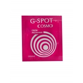 Стимулирующий интимный крем для женщин Cosmo G-spot - 2 гр. - Биоритм - купить с доставкой в Находке