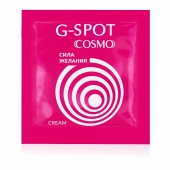 Стимулирующий интимный крем для женщин Cosmo G-spot - 2 гр. - Биоритм - купить с доставкой в Находке