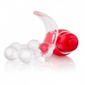 Виброкольцо с язычком и красным виброэлементом Overtime - Screaming O - в Находке купить с доставкой