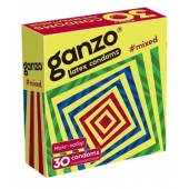 Микс-набор из 30 презервативов Ganzo Mixed - Ganzo - купить с доставкой в Находке