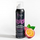 Хрустящая пенка для массажа Acqua Croccante Passion Fruit - 150 мл. - ORGIE - купить с доставкой в Находке