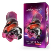 Разноцветный фантазийный мастурбатор - Bior toys - в Находке купить с доставкой