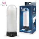 Оригинальный мастурбатор в круглой колбе с нагревом - Sex Expert - в Находке купить с доставкой