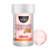 Лубрикант на масляной основе Hot Ball Plus с разогревающим эффектом (2 шарика по 3 гр.) - HotFlowers - купить с доставкой в Находке