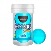 Лубрикант на масляной основе Hot Ball Plus с охлаждающим эффектом (2 шарика по 3 гр.) - HotFlowers - купить с доставкой в Находке
