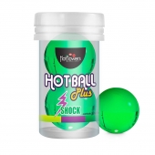 Лубрикант на силиконовой основе Hot Ball Plus с покалывающим эффектом (2 шарика по 3 гр.) - HotFlowers - купить с доставкой в Находке