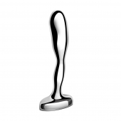 Стальной стимулятор простаты Stainless Steel Prostate Plug - 11,5 см. - b-Vibe - в Находке купить с доставкой
