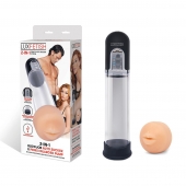 Автоматическая вакуумная помпа-мастурбатор Blowjob Auto Sucker Penis Enlarger Pump - Lux Fetish - в Находке купить с доставкой