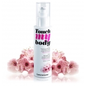 Силиконовый лубрикант 2-в-1 Touch My Body с ароматом вишнёвого цвета - 100 мл. - Love to Love - купить с доставкой в Находке