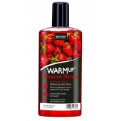 Разогревающее масло WARMup Strawberry - 150 мл. - Joy Division - купить с доставкой в Находке