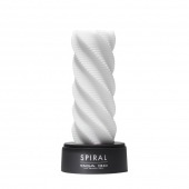 Белый 3D мастурбатор SPIRAL - Tenga - в Находке купить с доставкой