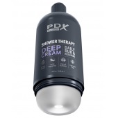 Мастурбатор в бутылке Shower Therapy Deep Cream - Pipedream - в Находке купить с доставкой