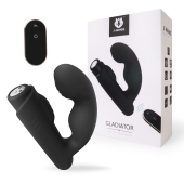 Черный вибромассажер Gladiator - 10,7 см. - S-HANDE - в Находке купить с доставкой