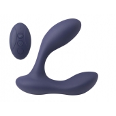 Синий массажер простаты с двумя моторами P-Bliss - Lola Games - в Находке купить с доставкой