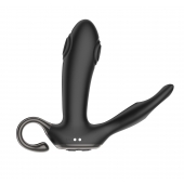 Черный вибромассажер простаты с эффектом маятника и пультом ДУ - 16 см. - Secwell - в Находке купить с доставкой