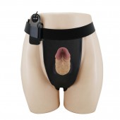 Полый вибрострапон на регулируемых трусиках Draven - 17,5 см. - Baile - купить с доставкой в Находке