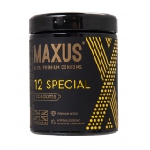 Презервативы с точками и рёбрами MAXUS Special - 12 шт. - Maxus - купить с доставкой в Находке
