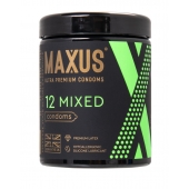 Презервативы MAXUS Mixed - 12 шт. - Maxus - купить с доставкой в Находке