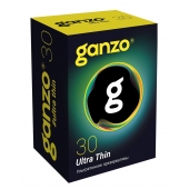 Супертонкие презервативы Ganzo Ultra thin - 30 шт. - Ganzo - купить с доставкой в Находке