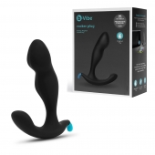 Черный утяжеленный анальный стимулятор Rocker Plug - 12 см. - b-Vibe - в Находке купить с доставкой