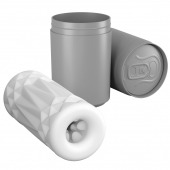 Белый компактный мастурбатор Fine Lady в упаковке-банке - Baile - в Находке купить с доставкой