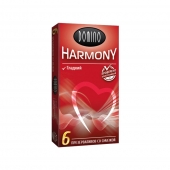 Гладкие презервативы Domino Harmony - 6 шт. - Domino - купить с доставкой в Находке
