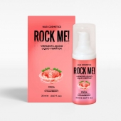 Жидкий вибратор Nuei Rock Me! с ароматом клубники - 20 мл. - Nuei cosmetics - купить с доставкой в Находке