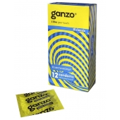 Классические презервативы с обильной смазкой Ganzo Classic - 12 шт. - Ganzo - купить с доставкой в Находке