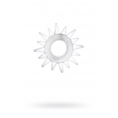 Прозрачное гелевое эрекционное кольцо-солнце - Toyfa Basic - в Находке купить с доставкой